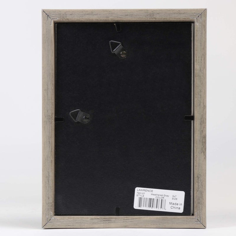 Lawrence Frames Shadow Box Frame, 5x7, Natural Gray - Image 3